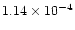 $1.14 \times10^{-4}$