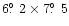 $6\hbox{$.\!\!^\circ$ }2 \times 7\hbox{$.\!\!^\circ$ }5$
