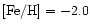 $\rm [Fe/H]=-2.0$