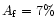 $A_{\rm f}=7\%$