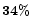 ${\bf 34\%} $