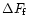 $\Delta F_{\rm f}$