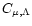 $C_{\mu,\Lambda}$