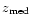 $z_{\rm med}$