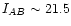 $I_{AB}\sim21.5$