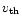 $v_{{\rm th}}$