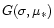 $G(\sigma,\mu_*)$