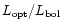 $L_{\rm opt}/L_{\rm bol}$