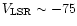$V_{\rm LSR} \sim -75$