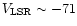 $V_{\rm LSR} \sim
-71$