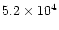 $5.2\times10^4$
