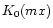 $K_{\rm0}(mx)$
