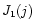 $J_{\rm 1}(j)$
