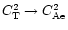 $C_{\rm T}^2 \to
C_{\rm Ae}^2$