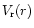 $V_{\rm r}(r)$