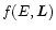 $f(E, \vec{L})$