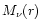 $M_\nu(r)$