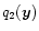$q_2({\vec{y}})$