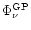 $\Phi_\nu^{\rm {GP}}$