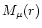 $M_\mu(r)$