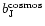 $ b_{\rm J}^{\rm cosmos}$