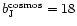 $b_{\rm J}^{\rm cosmos}=18$