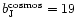 $b_{\rm J}^{\rm cosmos}=19$