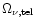 $\Omega_{\nu,{\rm tel}}$