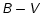 $\mathsfsl{B-V}$