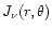 $J_\nu(r,\theta)$