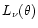 $L_\nu(\theta)$