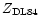 $Z_{{\rm DL84}}$