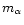 $m_\alpha$