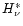 $H_{\nu}^{\ast}$
