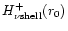 $H_{\nu \rm shell}^+(r_0)$