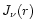 $J_{\nu}(r)$