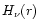 $H_{\nu}(r)$
