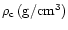 $\rho_{\rm c}\,({\rm g/cm^3})$