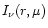 $I_{\nu}(r, \mu)$