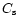 $C_{\rm s}$