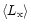 $\langle L_{\rm x} \rangle$