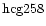 ${\rm hcg258 }$