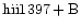 ${\rm hii1397 +B }$