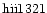 ${\rm hii1321 }$