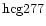 ${\rm hcg277 }$