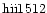 ${\rm hii1512 }$