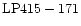${\rm LP415-171}$