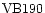 ${\rm VB190}$