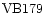 ${\rm VB179}$