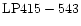 ${\rm LP415-543}$